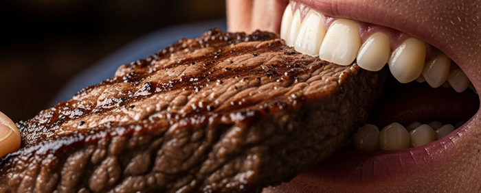 Masticar bien: la clave para una buena digestión (y unos dientes sanos)